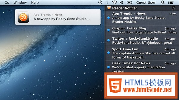 osx notifications