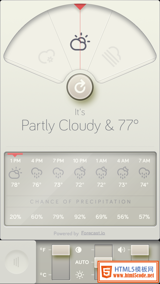 晴耕雨讀：天氣類iPhone App設(shè)計(jì)欣賞